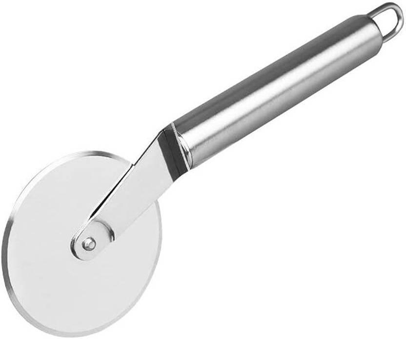 btcreation Pizza Cutter with Ergonomic Grip – Heavy Duty Stainless Steel Pizza Slicer Wheel Wheel Pizza Cutter