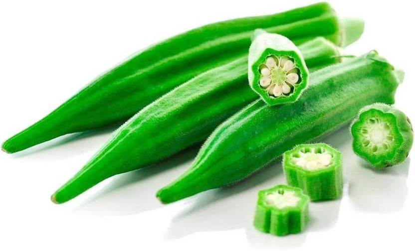 Biosnyg ARKA ANAMIKA DESI BHINDI Okra Seeds 250gm x Seeds 250gm Seeds