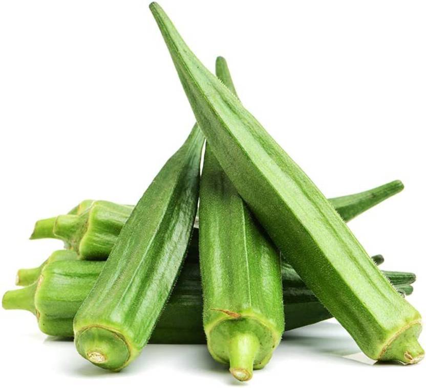 Biosnyg Okra ARKA ANAMIKA DESI BHINDI Seeds 100 x Seeds 500 Seeds Seed