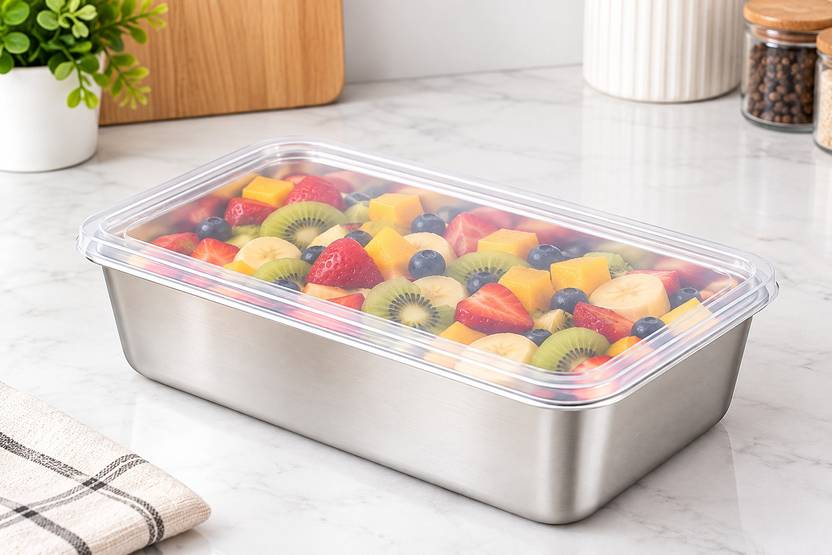 dravora SS Multipurpose Tray 01 Baking Dish