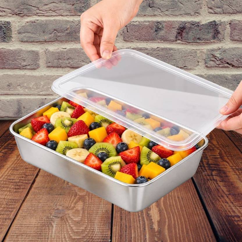 dravora Stainless Steel Food Tray-01 Baking Dish