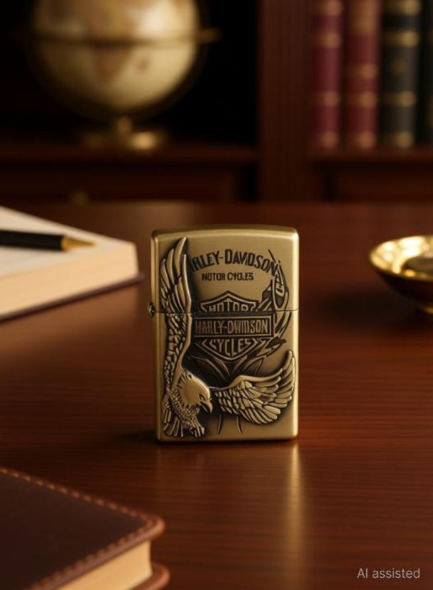 tnsprop 7FJG64 Harley-Davidson Pocket Lighter - Image 2