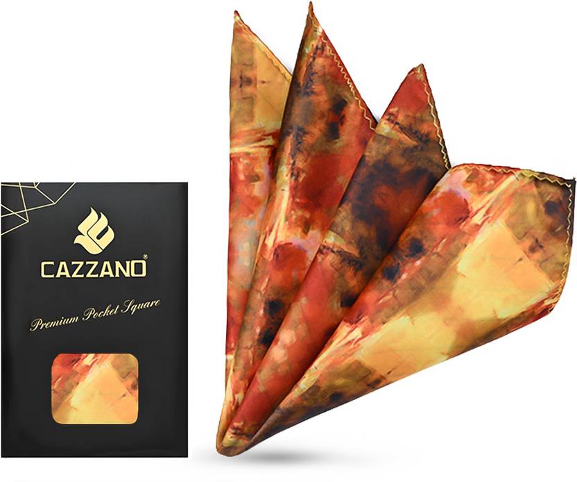 Cazzano Solid Cotton Blend Pocket Square