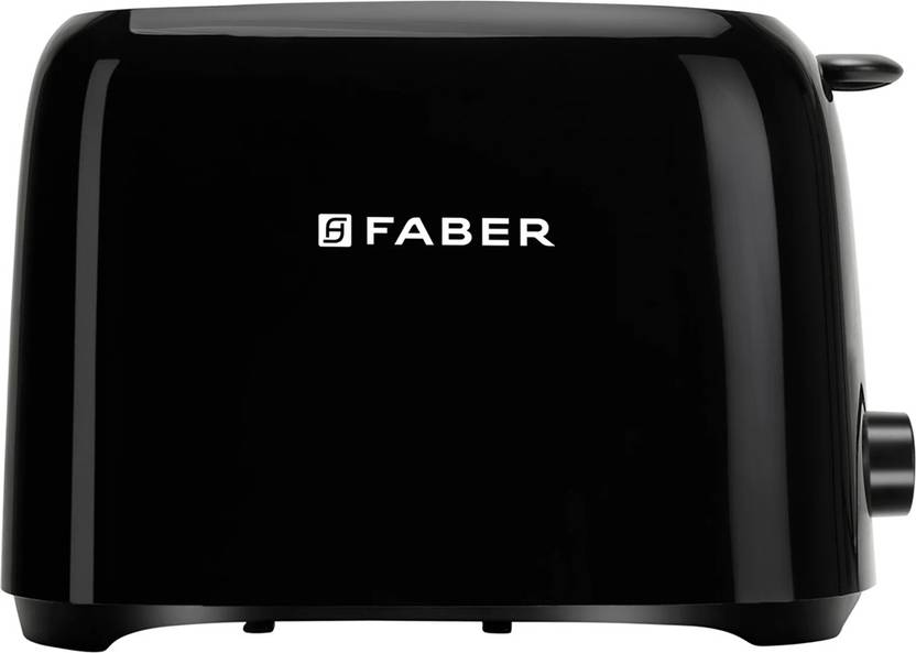 FABER by Franke Faber FT 750W BK Electric Pop-Up Toaster With Dust Cover - 750 W Pop Up Toaster