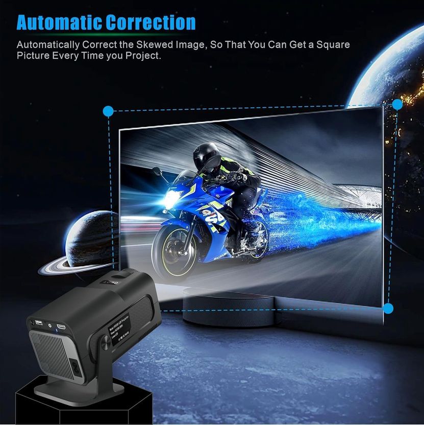 AVIER HY320 4K Android 13 Portable Projector 2GB/16GB - Image 5