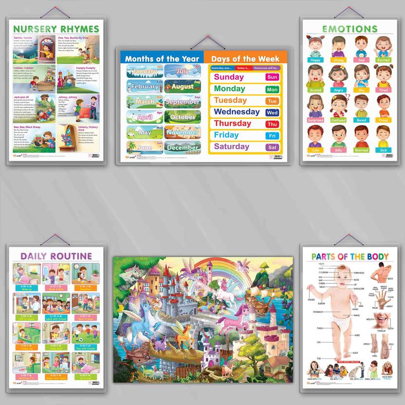 giant-unicorn-colouring-poster-parts-of-the-body-months-of-the-year