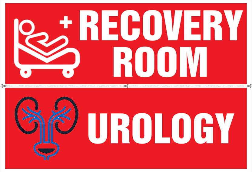 Poster Doctor Medical Recovery Room & Urology Sticker sl9675 (Large