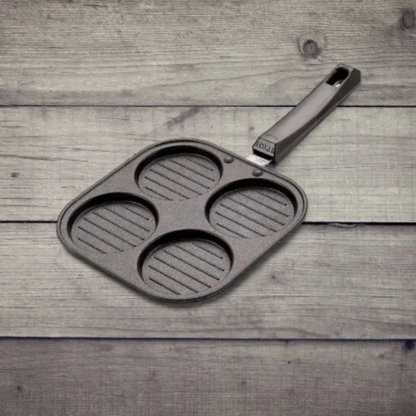 bluline Aluminium Mini Uttapam pan 19cm tawa Tawa 19 cm diameter
