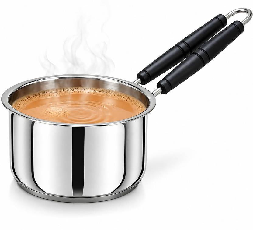 Anil Enterprises Stainless Steel Saucepan Coffee Pan 10 cm diameter 1 L capacity