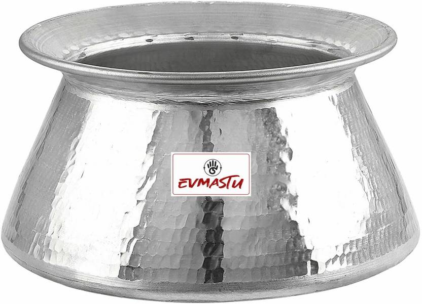 EVMASTU Aluminium Hammered Biryani Handi,Chicken Mutton Rice Biriyani