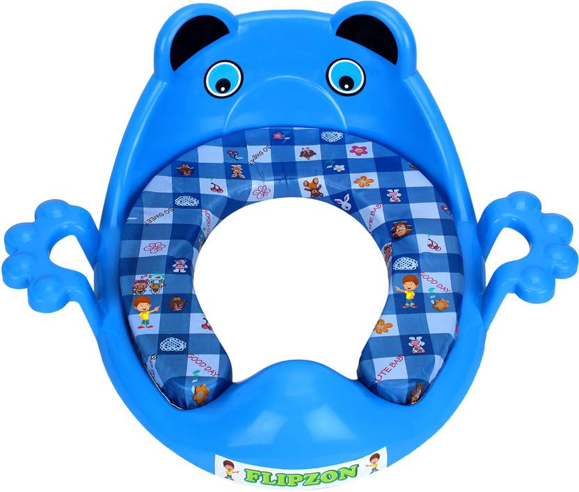 FLIPZON Cushioned Potty Seat, Toilet Seat with Handle for kids Potty