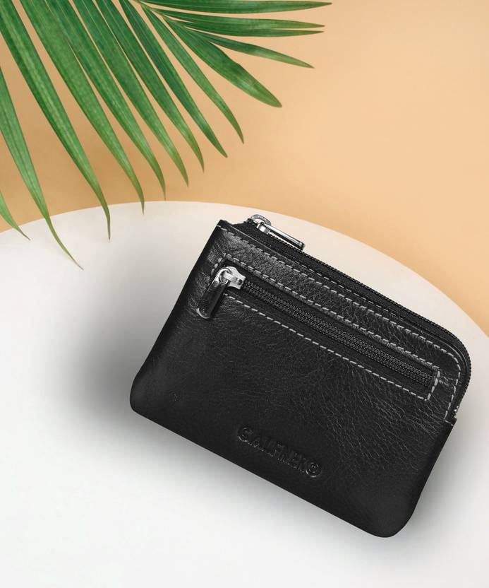 Calfnero Women Black Coin Purse