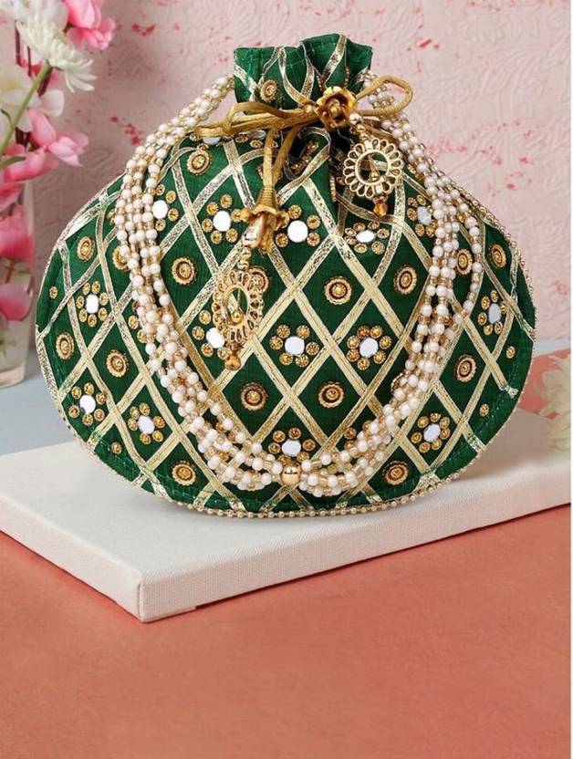byra Women Green Potli