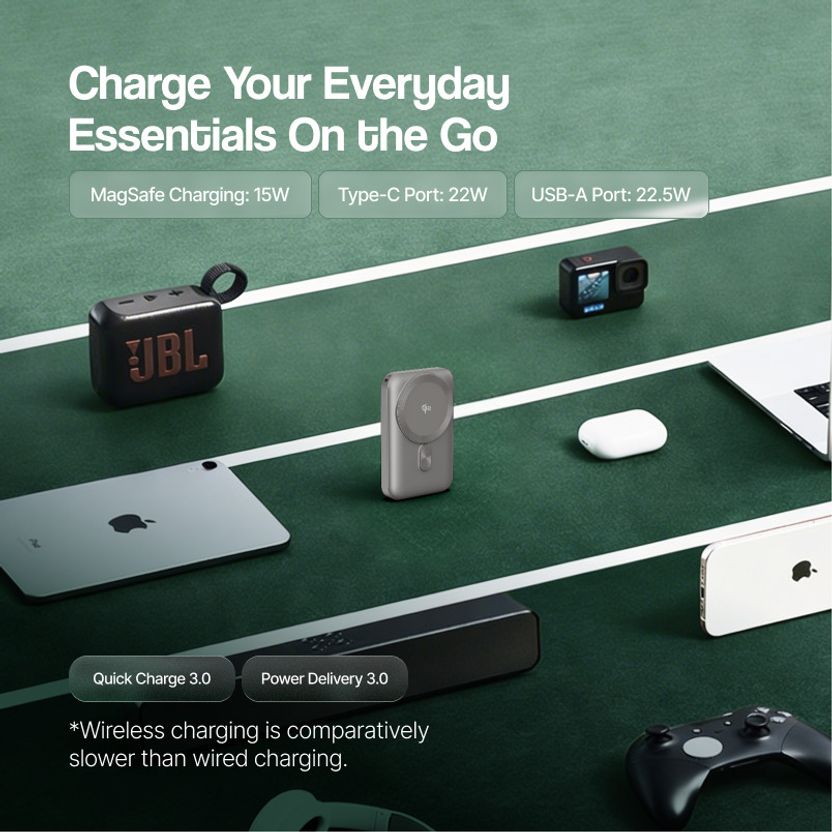 Ambrane 10000 mAh 22.5W Wireless Charger - Image 5