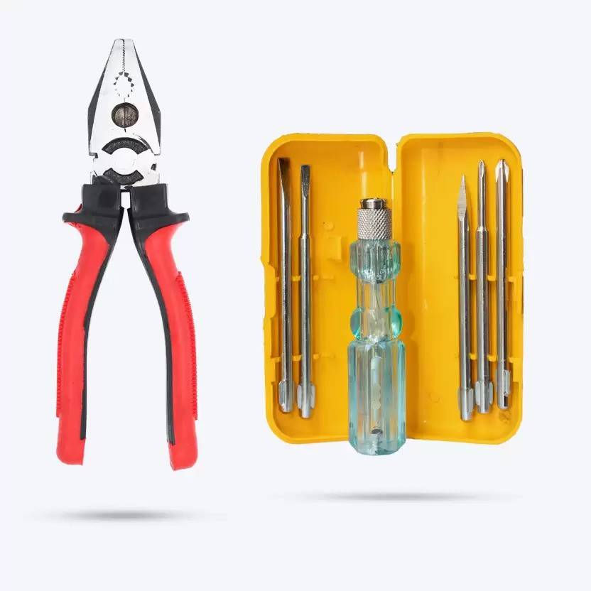 Tools Titan 8"inch Combination Pilash Plier Hand Tool with 5in1