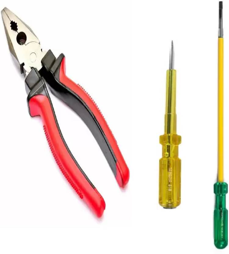 Airfit Combination Lineman Plier (Length 8incH) and long screw and