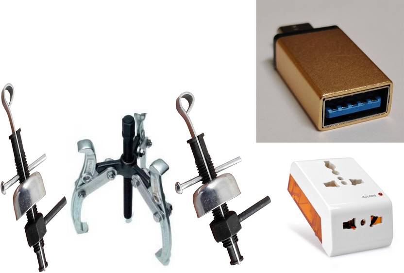 SIGNATT 8Inch 3 Legs Bearing Puller 3pc 2leg Gear Puller 3pc with