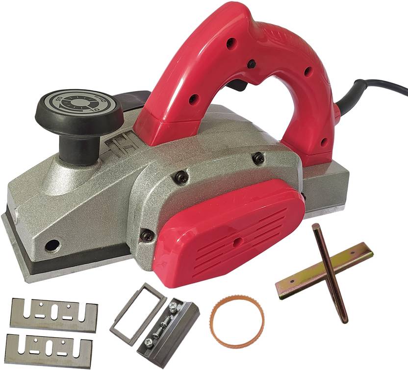 Inditrust Electric Wood Planer RED 82mm 900W Professional working