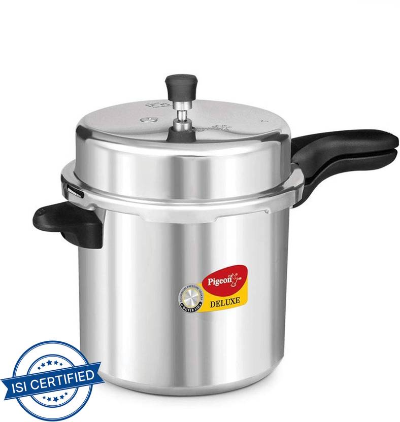 Pigeon Deluxe 12 L Outer Lid Pressure Cooker Price in India Buy