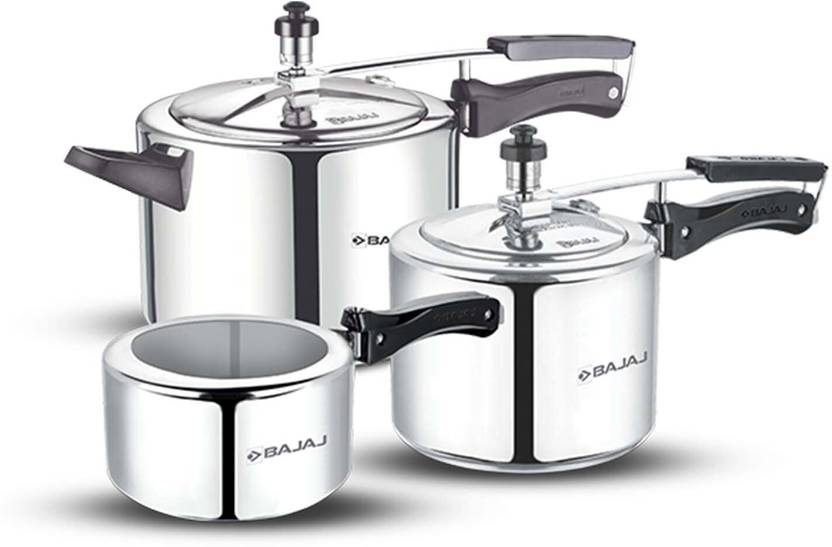 BAJAJ 2 L, 3 L, 5 L Pressure Cooker Price in India Buy BAJAJ 2 L, 3 L