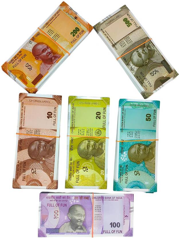 BBS DEAL (7*6 =42 )New Fake Nakli Note_2026 Fun Element Toy Multicolor_03 Nakli note Gag Toy