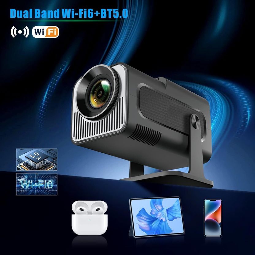 AVIER HY320 4K Android 13 Portable Projector 2GB/16GB - Image 4