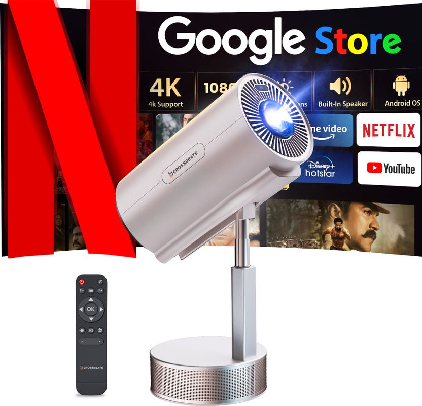CrossBeats Lumex Pro 4k Ultra HD Projector - Image 1