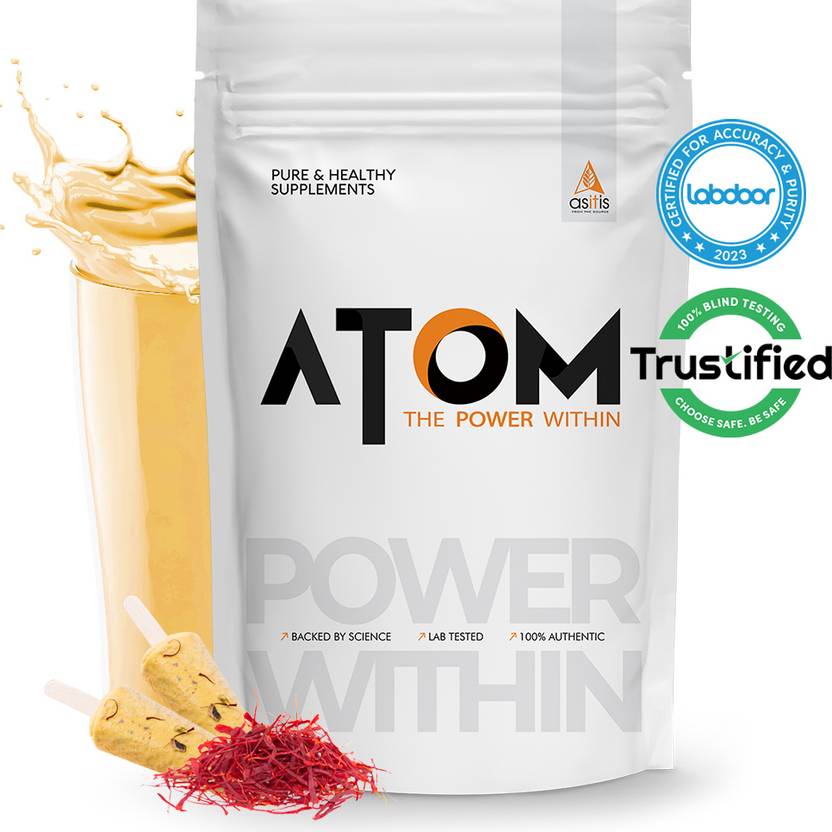 ASITIS Nutrition ATOM USA Labdoor Certified for Accuracy & Purity Whey Protein Price in India