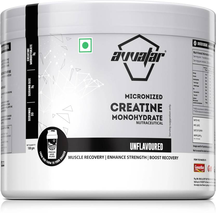 Avvatar Micronised Creatine