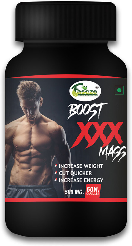 Fasczo Boost 3X Muscle Gainer Product, Weight Gain Capsule, Mass