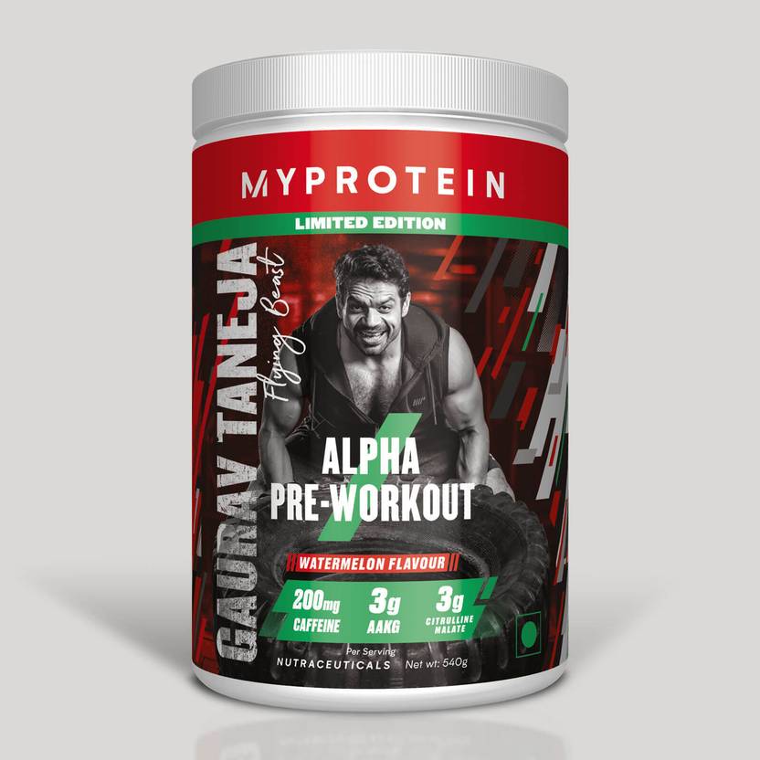 Myprotein Gaurav Taneja Alpha PreWorkout Pre Workout Price in India