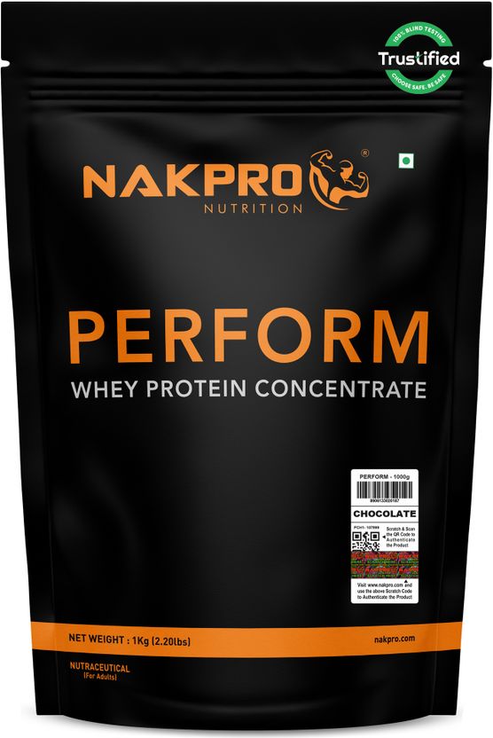 Nakpro PERFORM Whey Protein 1 kg Chocolate - Image 1