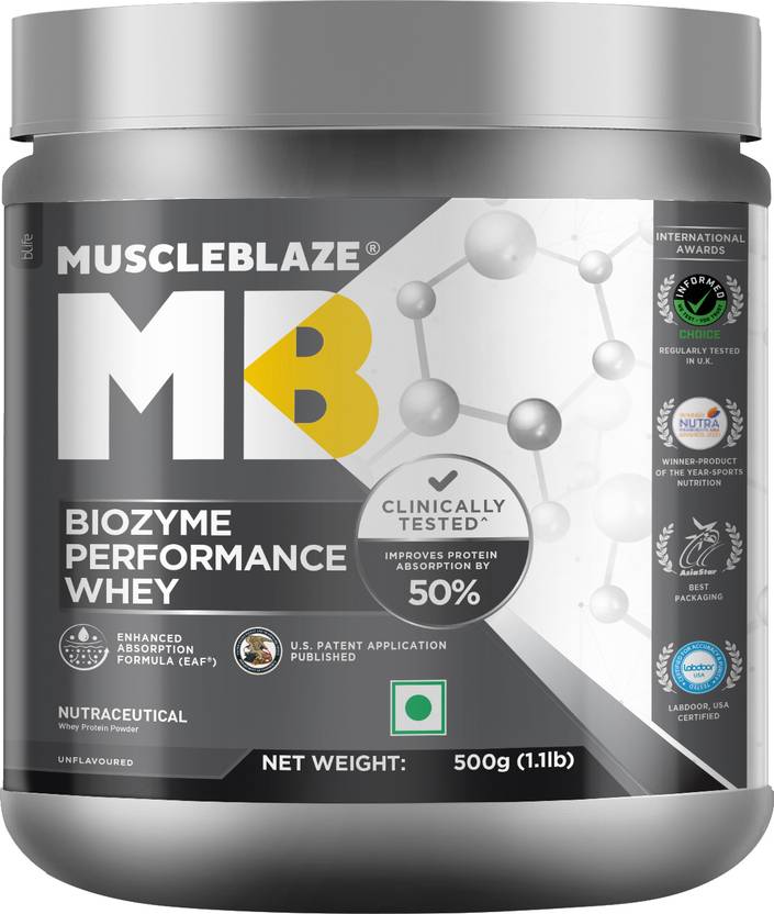 MUSCLEBLAZE Biozyme Performance, Informed Choice UK & Labdoor USA