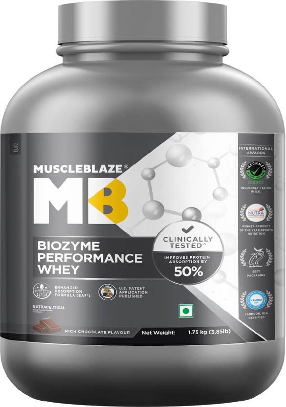 MUSCLEBLAZE Biozyme Performance, Informed Choice UK & Labdoor USA