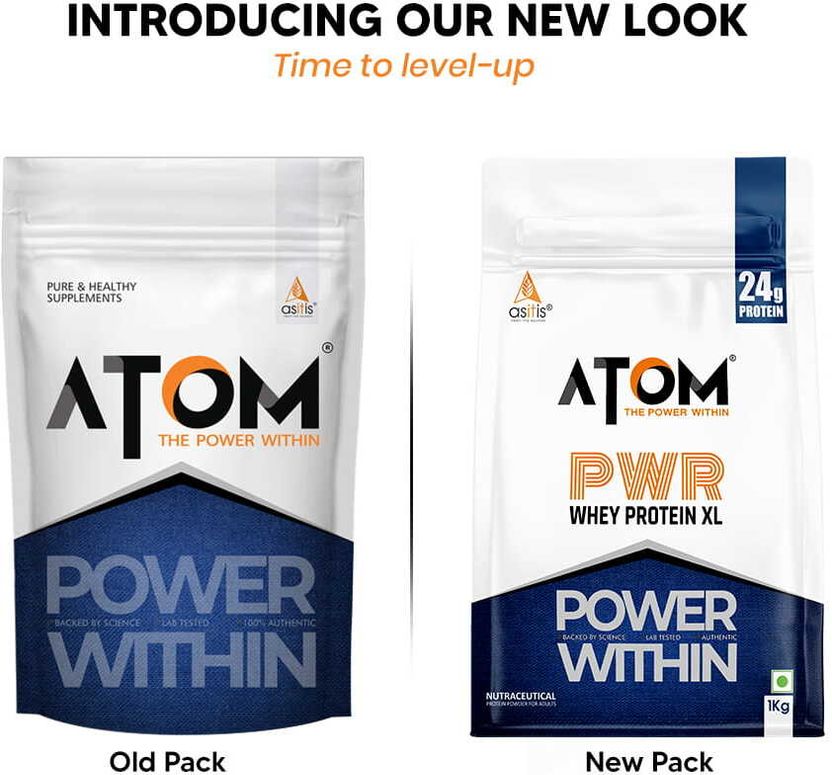 AS-IT-IS Nutrition ATOM PWR Whey XL 1 kg - Image 2