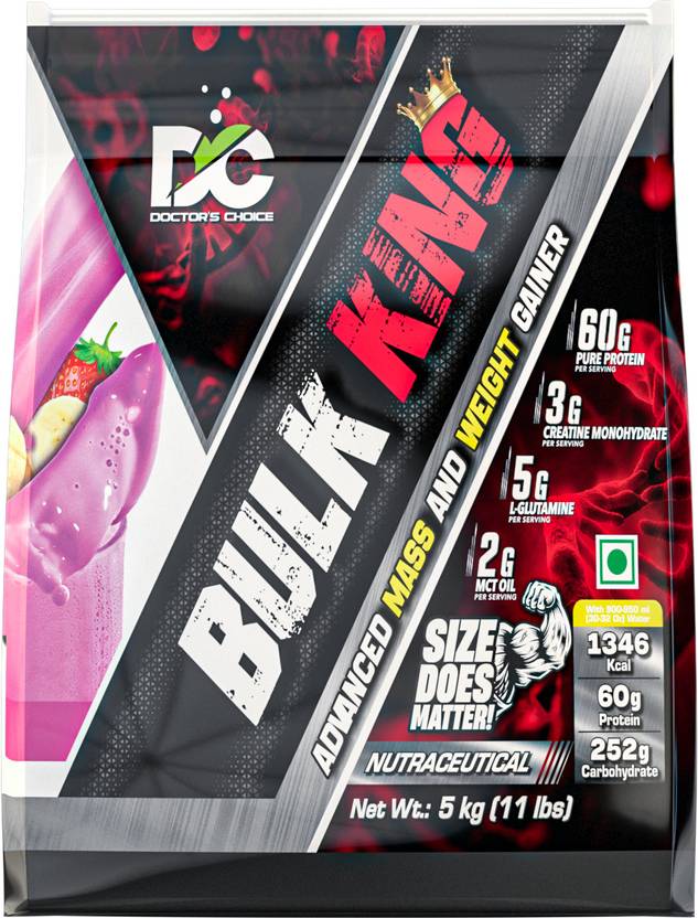 DOCTOR'S CHOICE Bulk King Advanced Weight Gainers/Mass Gainers Price in