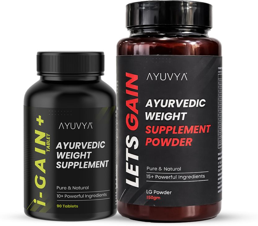 Ayuvya i-GAIN+ & Lets Gain Weight Gainers - Image 1