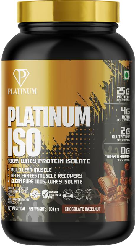 PLATINUM NUTRITION PLATINUM ISO 100% WHEY ISOLATE Whey Protein Price in ...