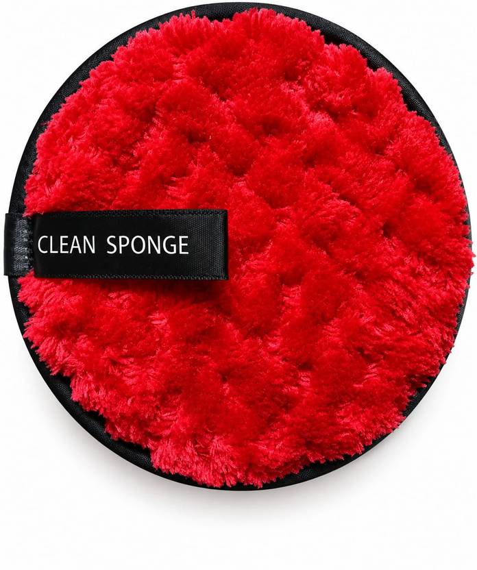 369VERSE MAKEUP REMOVAL COTTON SPONGE PAD RED COLOR 1 PC