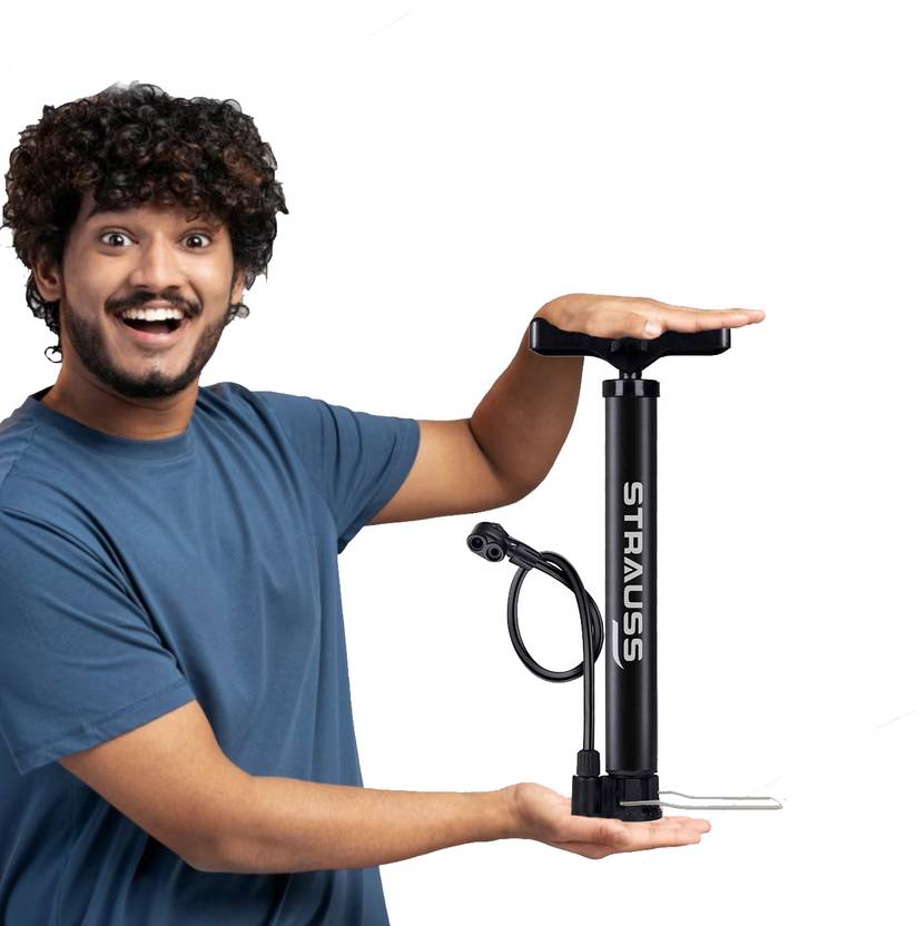 Strauss Hand Air Double Action Bicycle, Ball Pump Buy Strauss