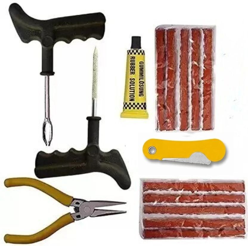 NAVI AUTO Complete Tubeless Tyre Puncture Repair Kit - Image 2