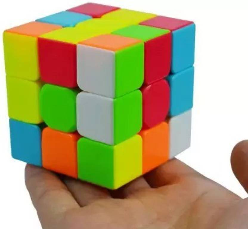 Anushka Toys 3X3X3 SPEED CUBE HIGH sticker less magic for kids
