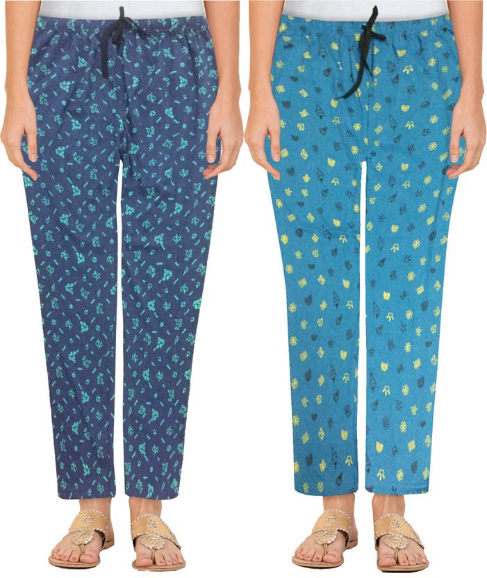 AFRA Pack of 2 AFRA PYJAMA WOMEN NIGT PANT Women Pyjama