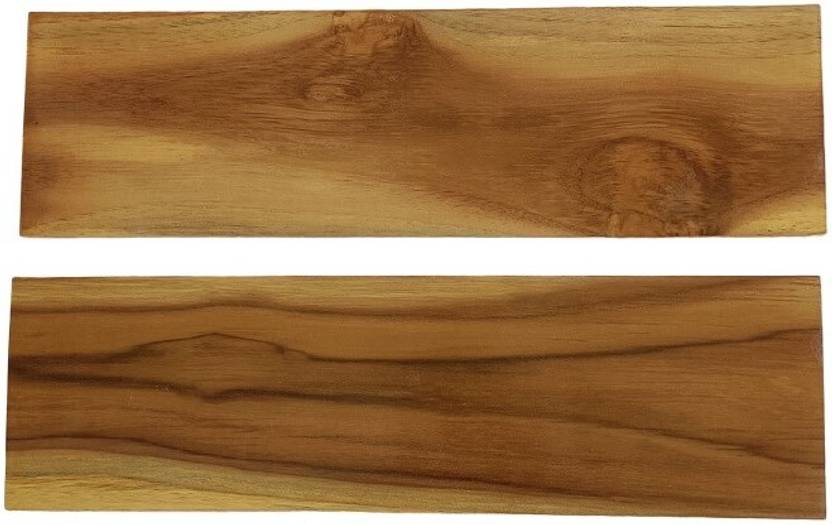 TEAKWOODKART Teakwood Planks (Saugwan Patti) with Teakwood brown hand