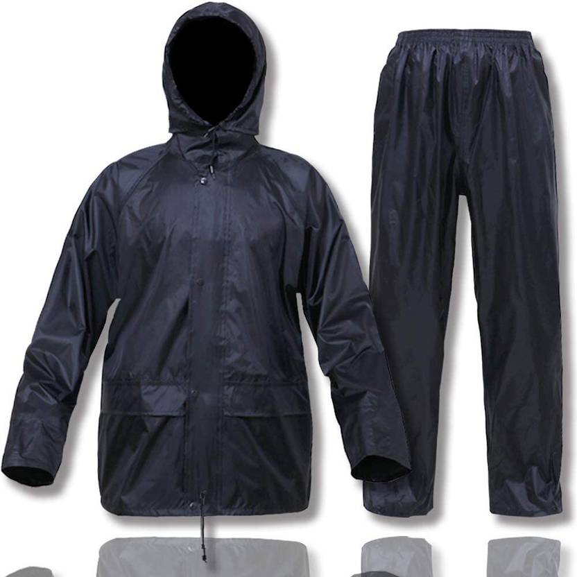 Solid Men Raincoat