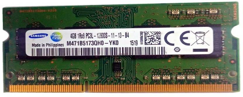 Samsung PC3L DDR3 4 GB (Dual Channel) Laptop (SPC3LP)