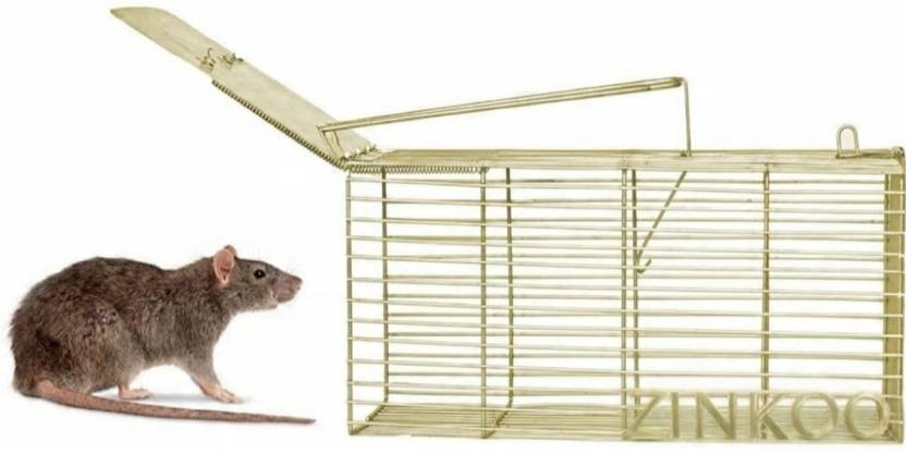 zinkoo THREE SPING RAT CAGE Live Trap