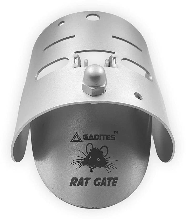 GADITES Rat Drain Flap 4 Inch Rat Blocker Fits Pvc Pipe and Clay Snap