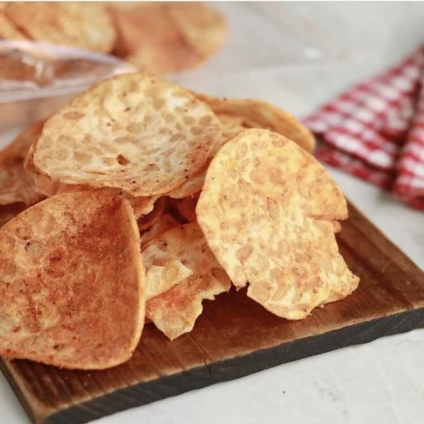 TEMPEHCHENNAI Tempeh Chips Protein Chips (Spanish Tomato Seasoning
