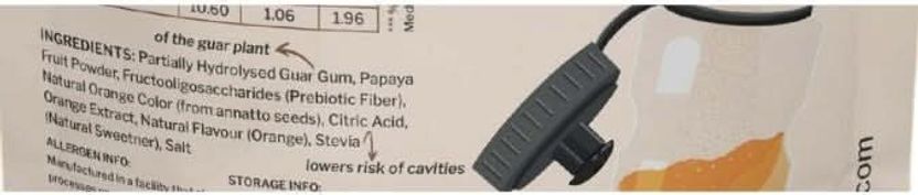 iyurved Family Prebiotic Gut Drink Powder Orange 175g - Image 3
